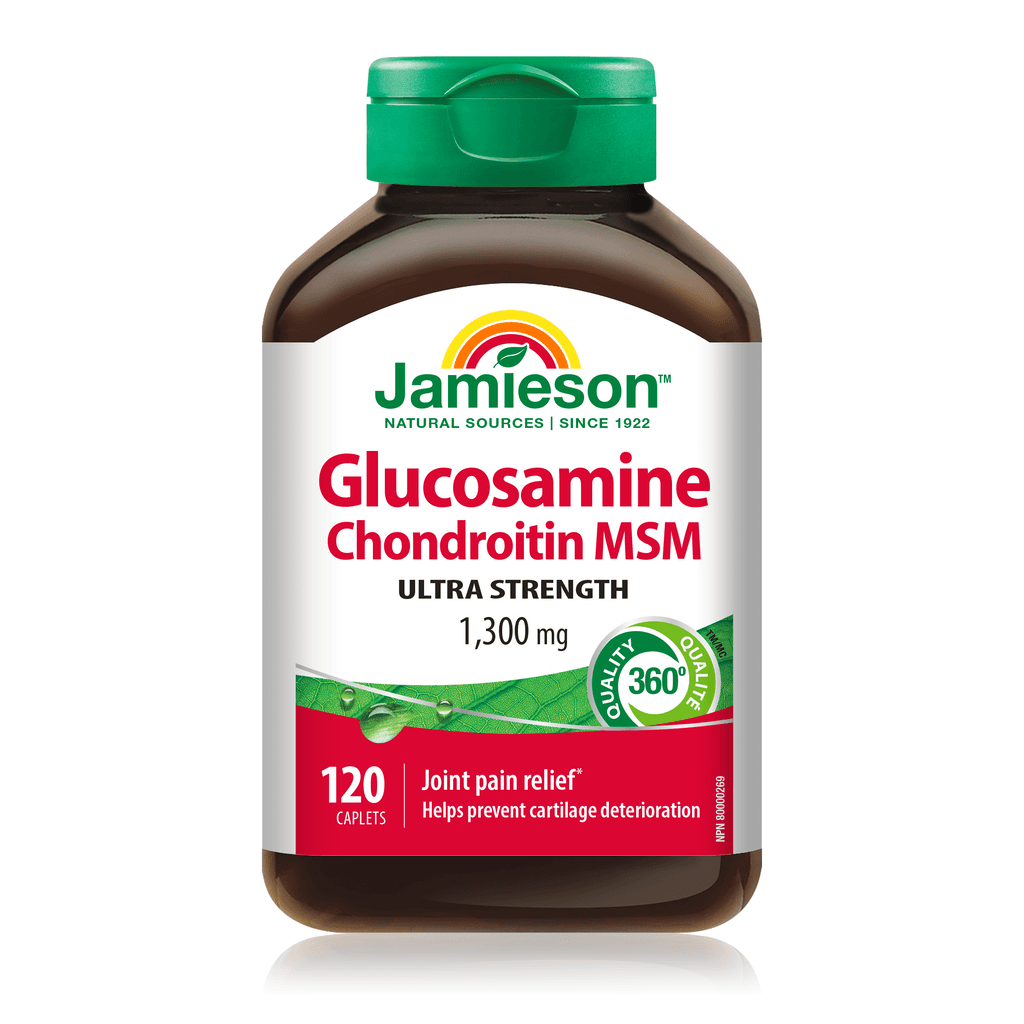 Jamieson Glusosamine, Chondroitin & MSM 1300mg 120tbl