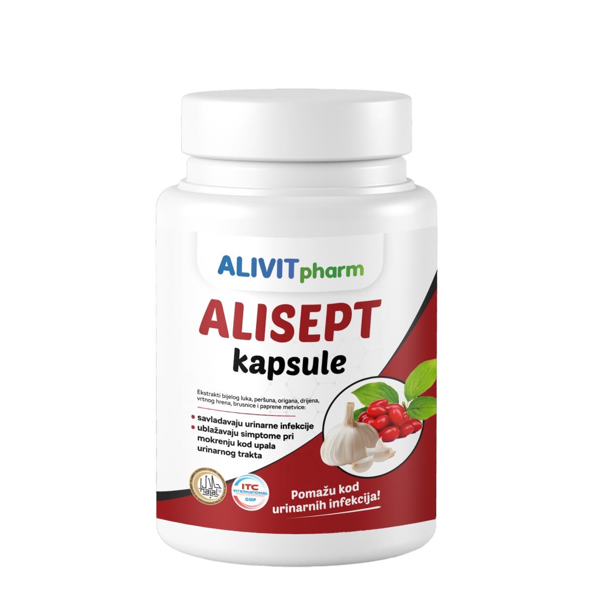 Alivit Fermentiasani bijeli luk Alisept, 90 kapsula