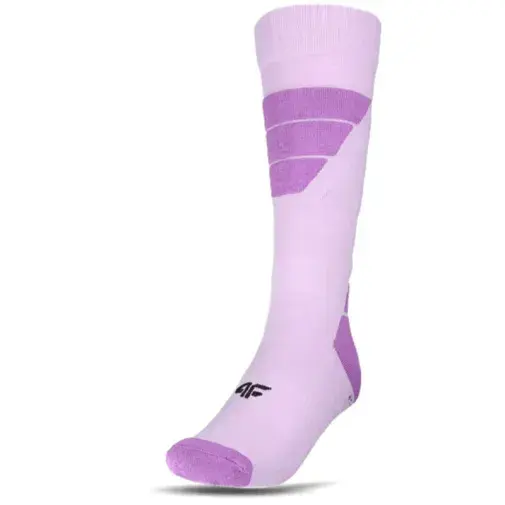 4F Ženske skijaške čarape F148, Lavanda