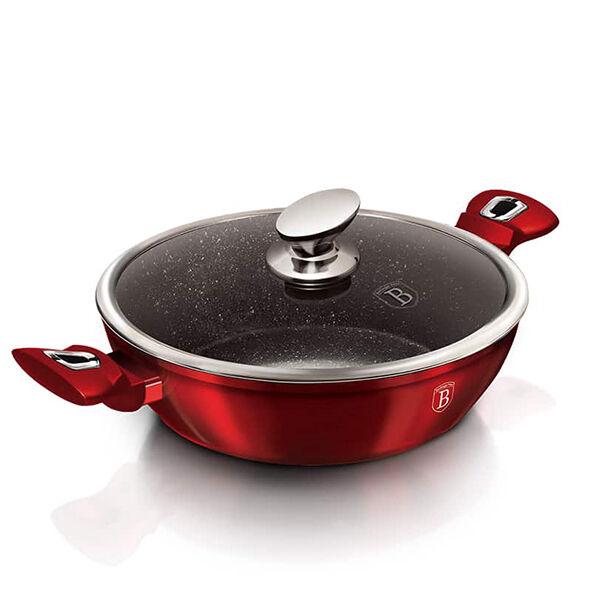 Berlinger Haus Tiganj Sa Poklopcem   Bh-1263N Burgundy 28Cm