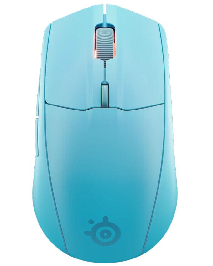 SteelSeries miš Rival 3 bežični V2, plavi