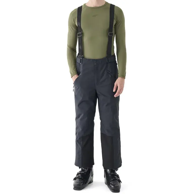 4F Muške ski pantalone FNK M0782, Crne