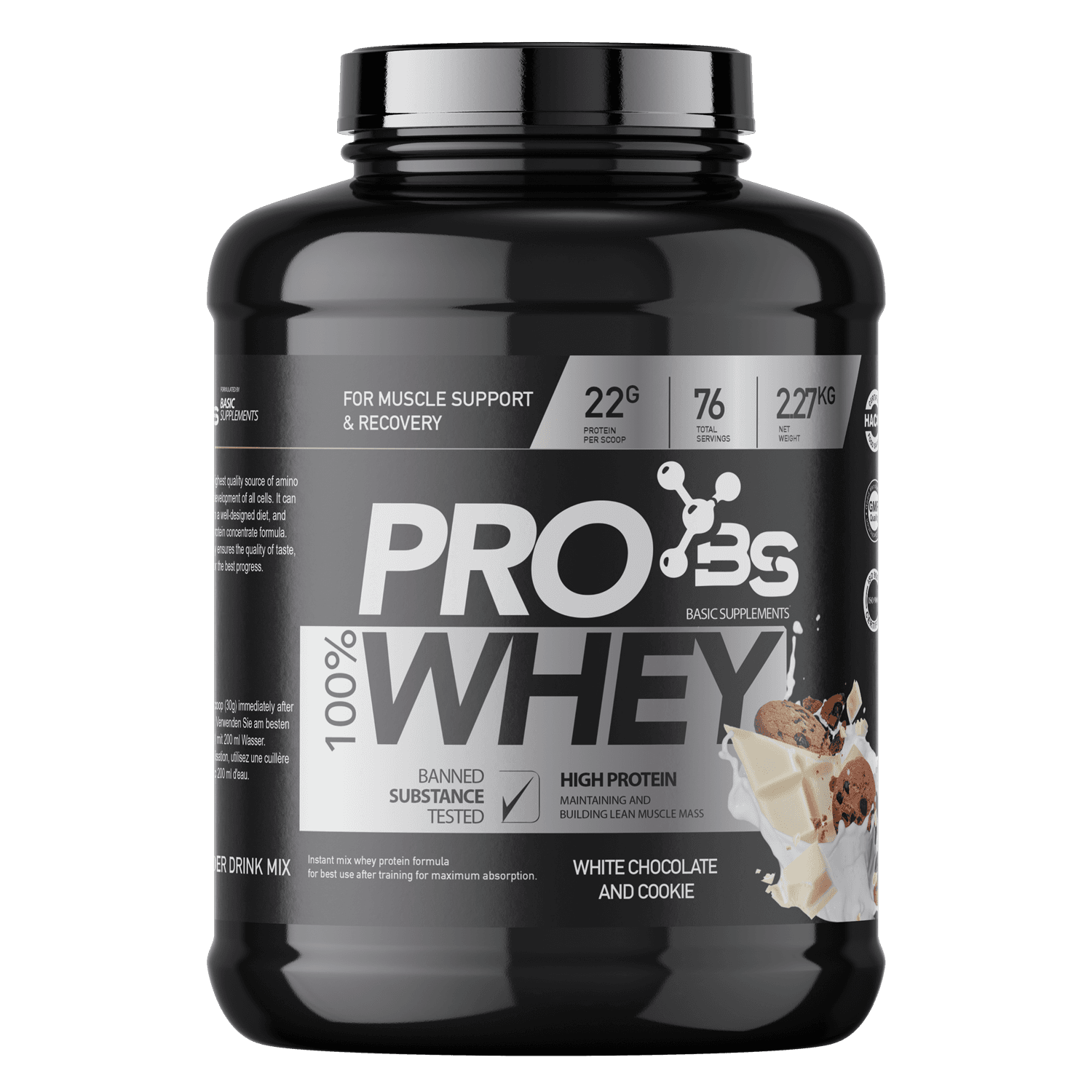 Basic Supplements Pro Whey (2.27) Basic Supplements