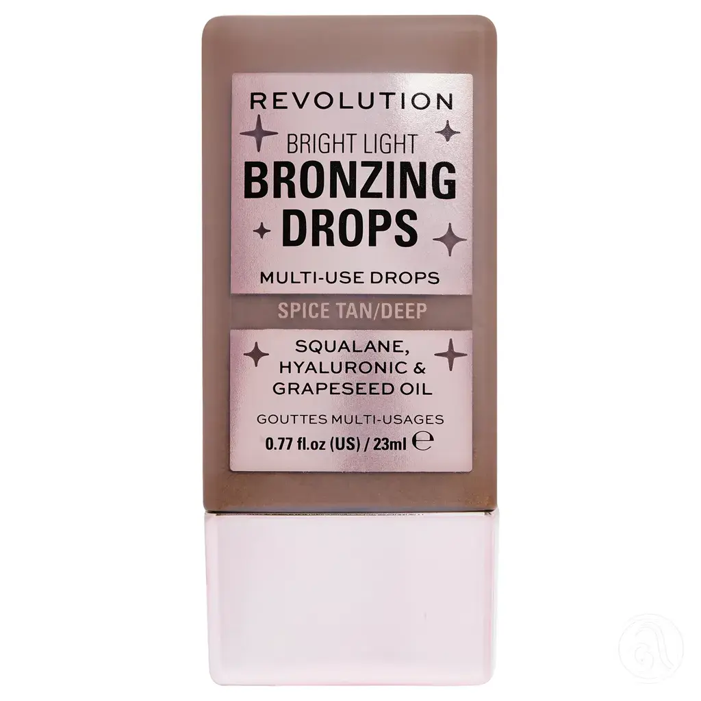 Revolution Tečni bronzer Bright Light Bronzing Drops Spice, 23 ml