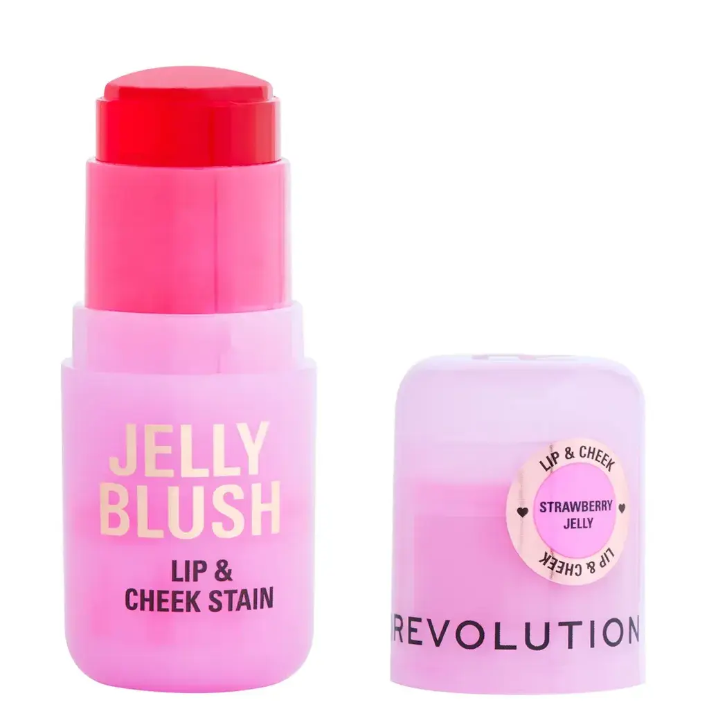 Revolution Rumenilo i ruž za usne Jelly Blush Strawberry Jelly