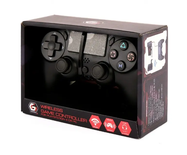 Kontroler za PlayStation JPD-PS4BT-01-BK, Wireless, Crni