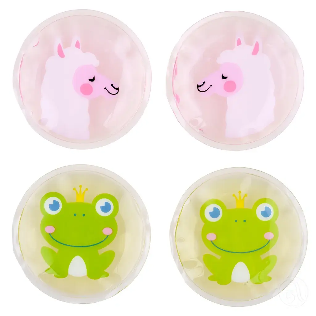 Cala Set gel jastučića za oči Llama Frog, 2 para