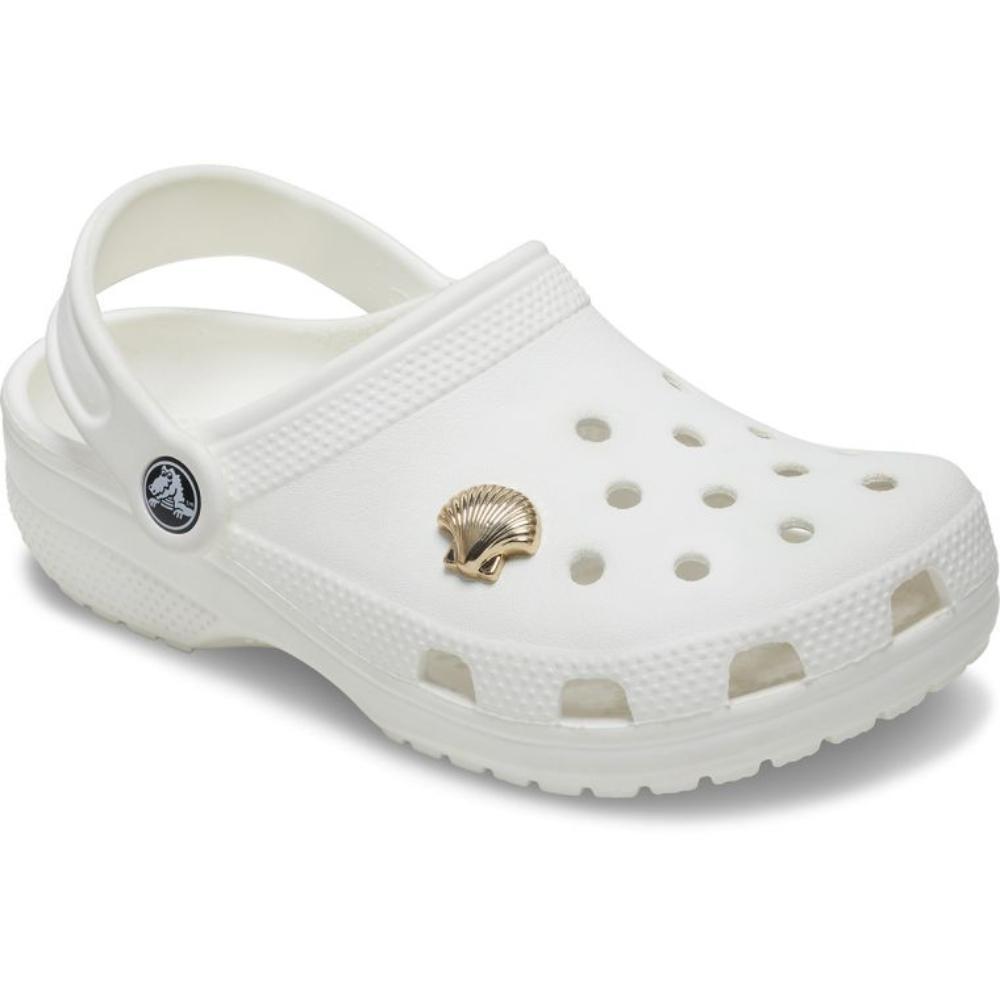 Crocs Ukrasi Gold Shell, Zlatne Boje