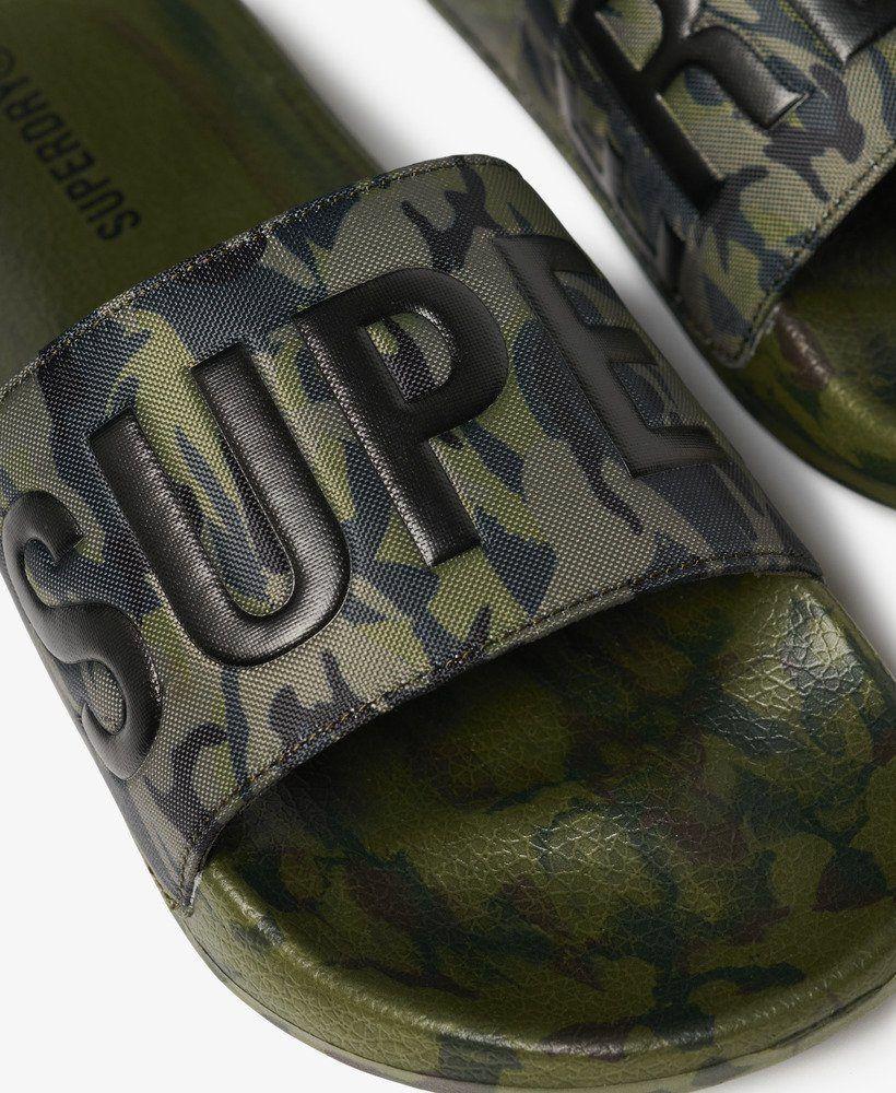 Superdry Slippers Papuče Muške, Zelene