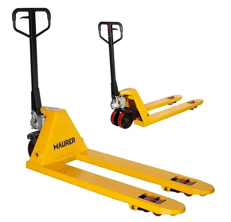 Maurer Paletar mehanički, 540x1150 mm, Do 2500 kg, Žuti