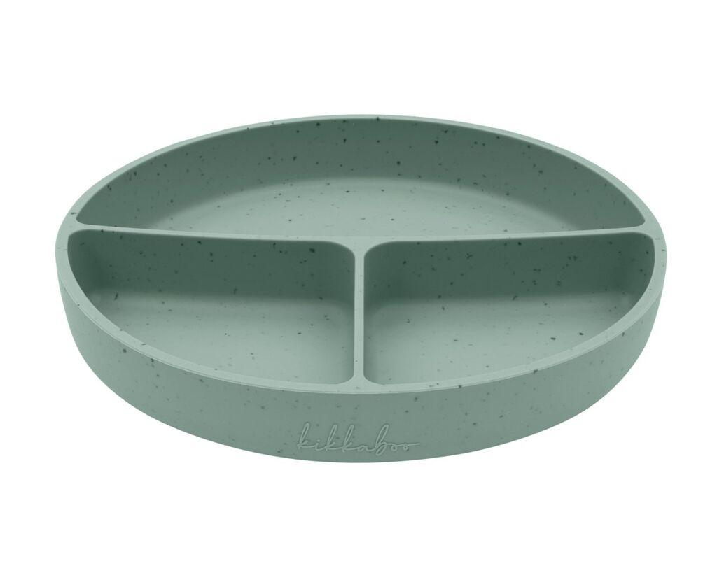 Kikka Boo Posuda Sa Vakumskom Bazom Platinum Silicone Sage, Zelena