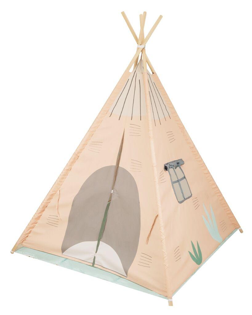 Kikka Boo Drveni Teepee Podloga Za Igru Orange House, Narandžasta