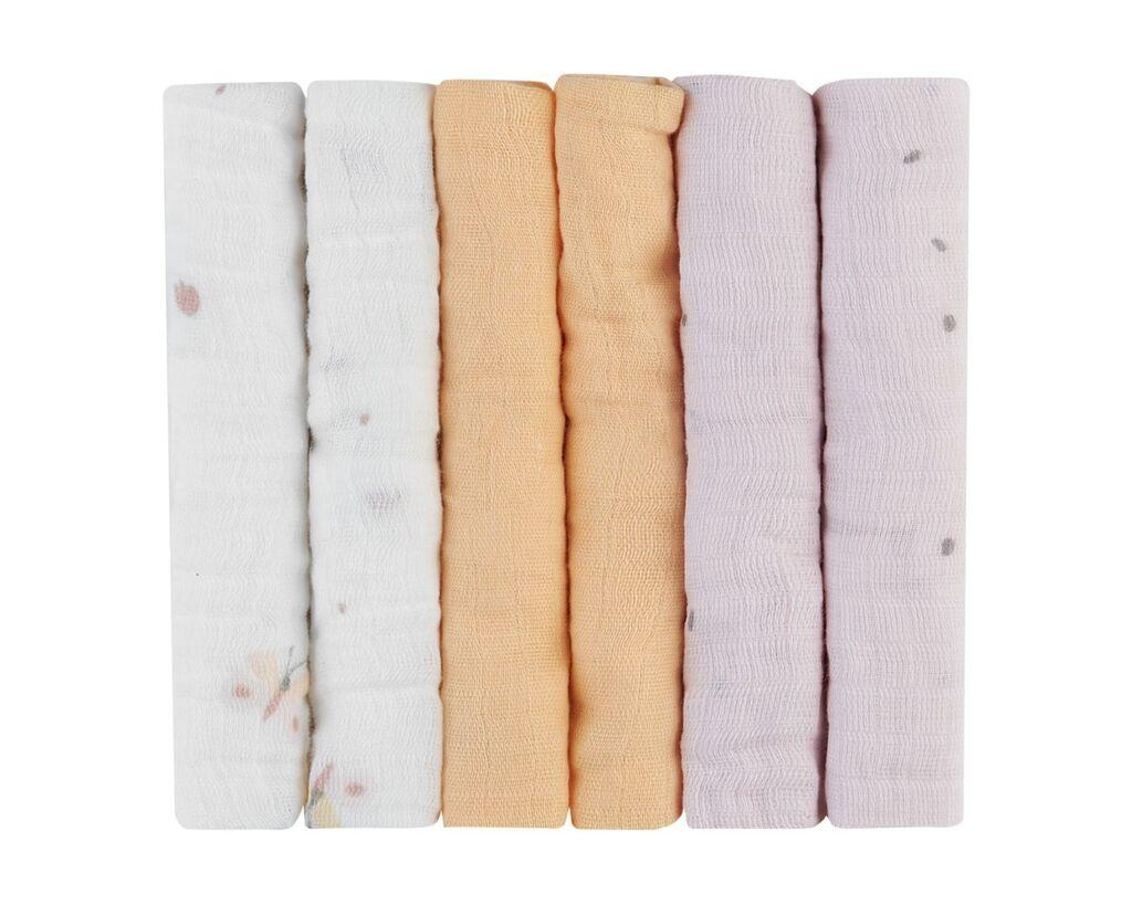 Kikka Boo Muslin Set 6Pcs 30X30 Cm Hedge-Hugs, Šarena