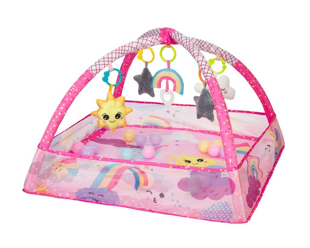 Kikka Boo Podloga Za Igru Sa 18 Loptica  Sky, Roze