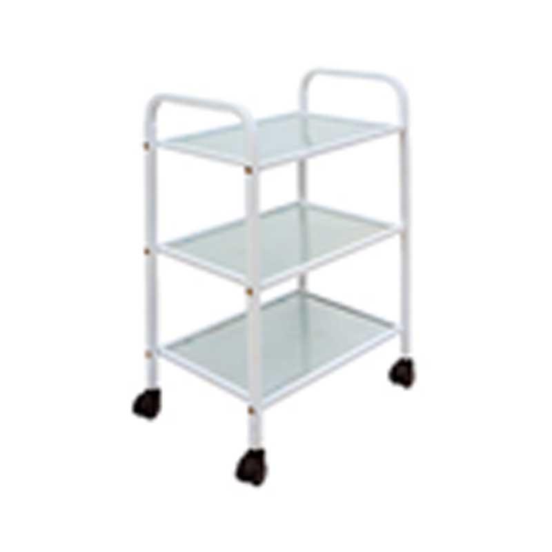 DM Kozmetička polica E2035 sa staklom, bijela