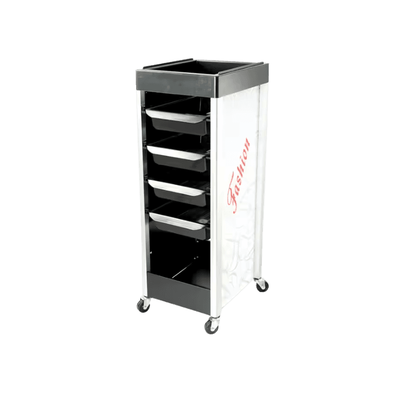 SH Spa & Beauty Kozmetička Kolica – Linea Roll Black AC0045