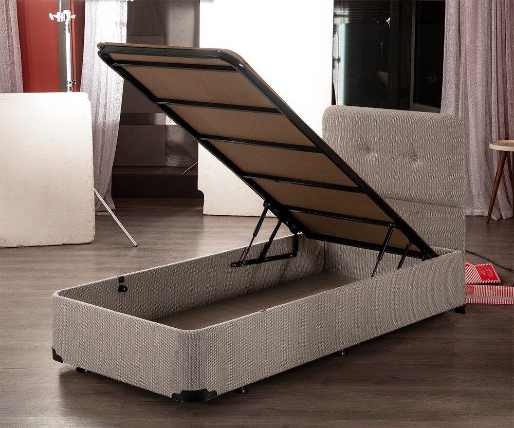 Hanah Home Luna podloga za krevet, 100x36x200 cm, bež