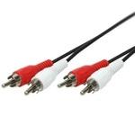 LogiLink Kabl 2xRCA na 2XRCA, 10m, Crni