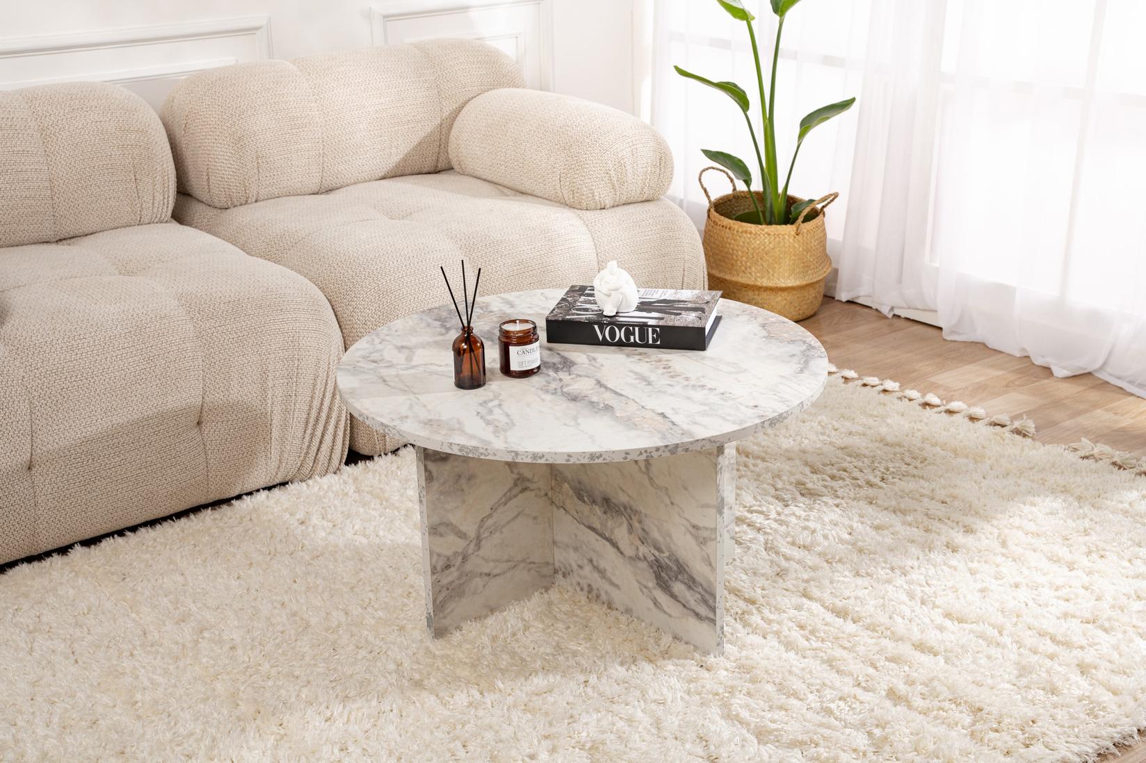 Nordure Klub sto Harmony 80x45x80cm Sand