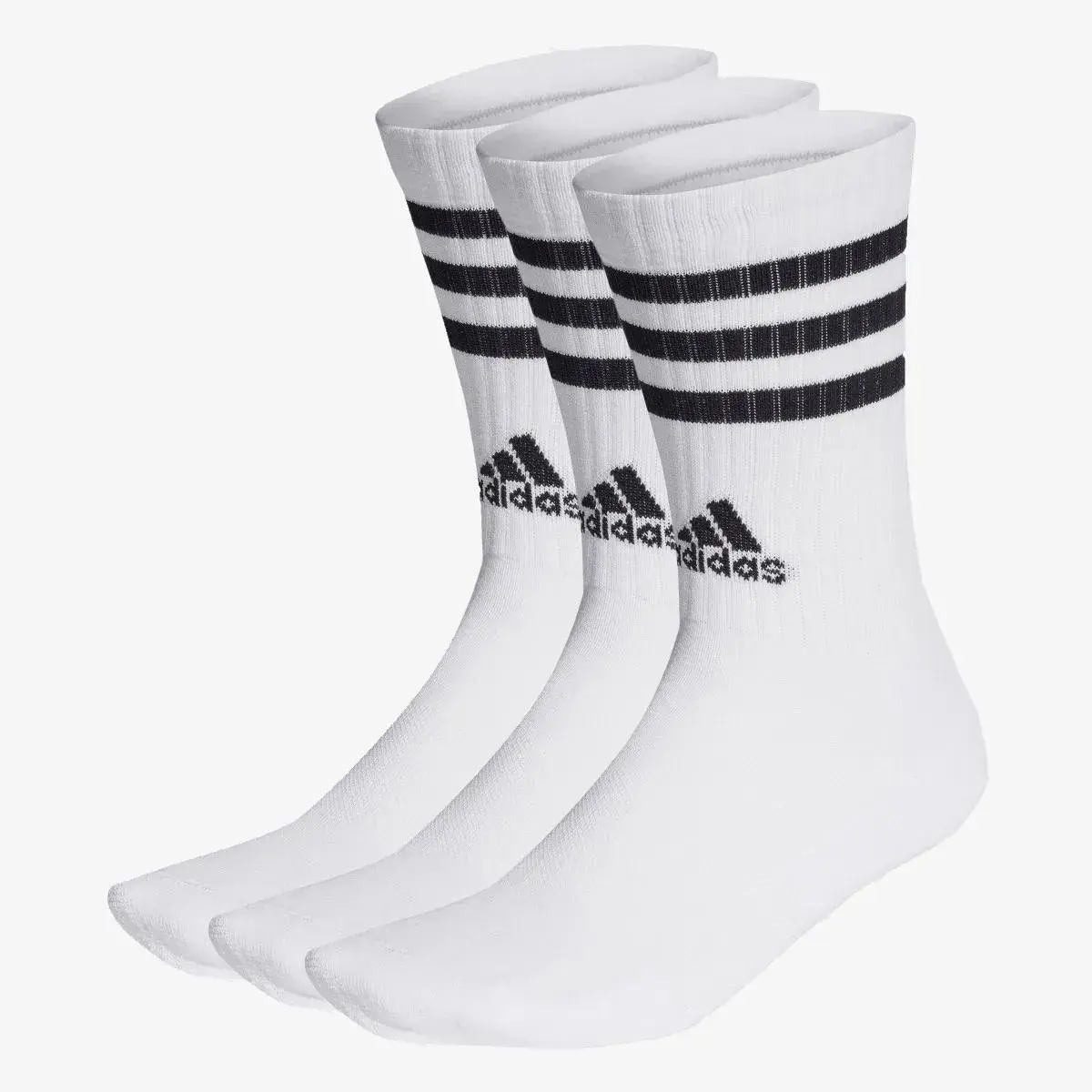 ADIDAS Muške čarape, 3 para, bijele