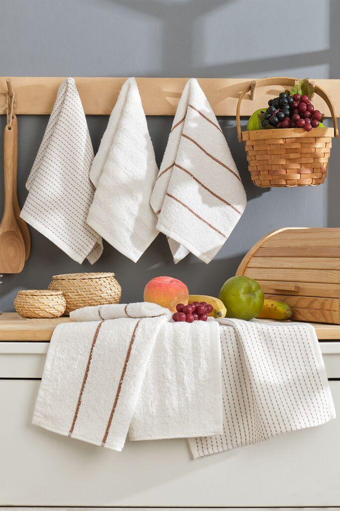L'essentiel Maison set peškira za ruke Sofija, 30 x 50 cm, krem
