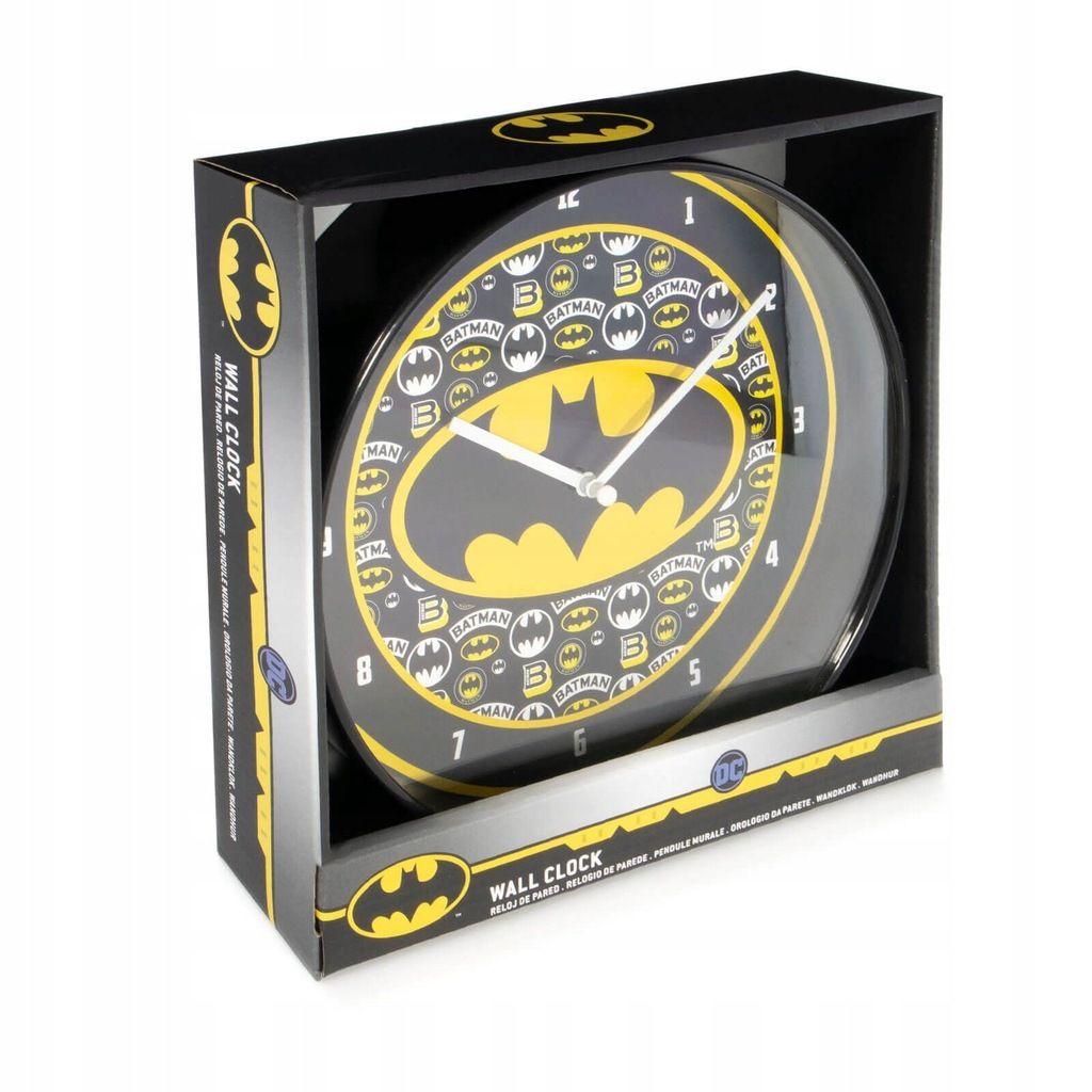 Paladone Zidni Sat Batman Logo Wall Clock, Crna