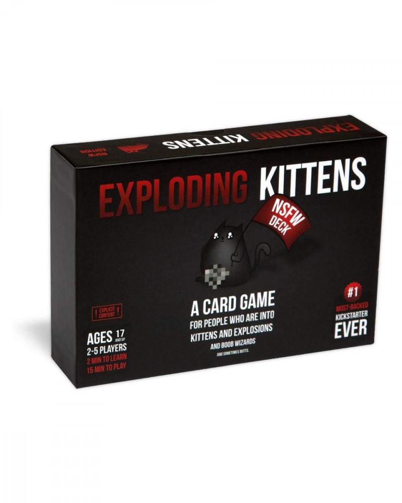 Društvena igra Exploding Kittens NSFW Edition, Crna