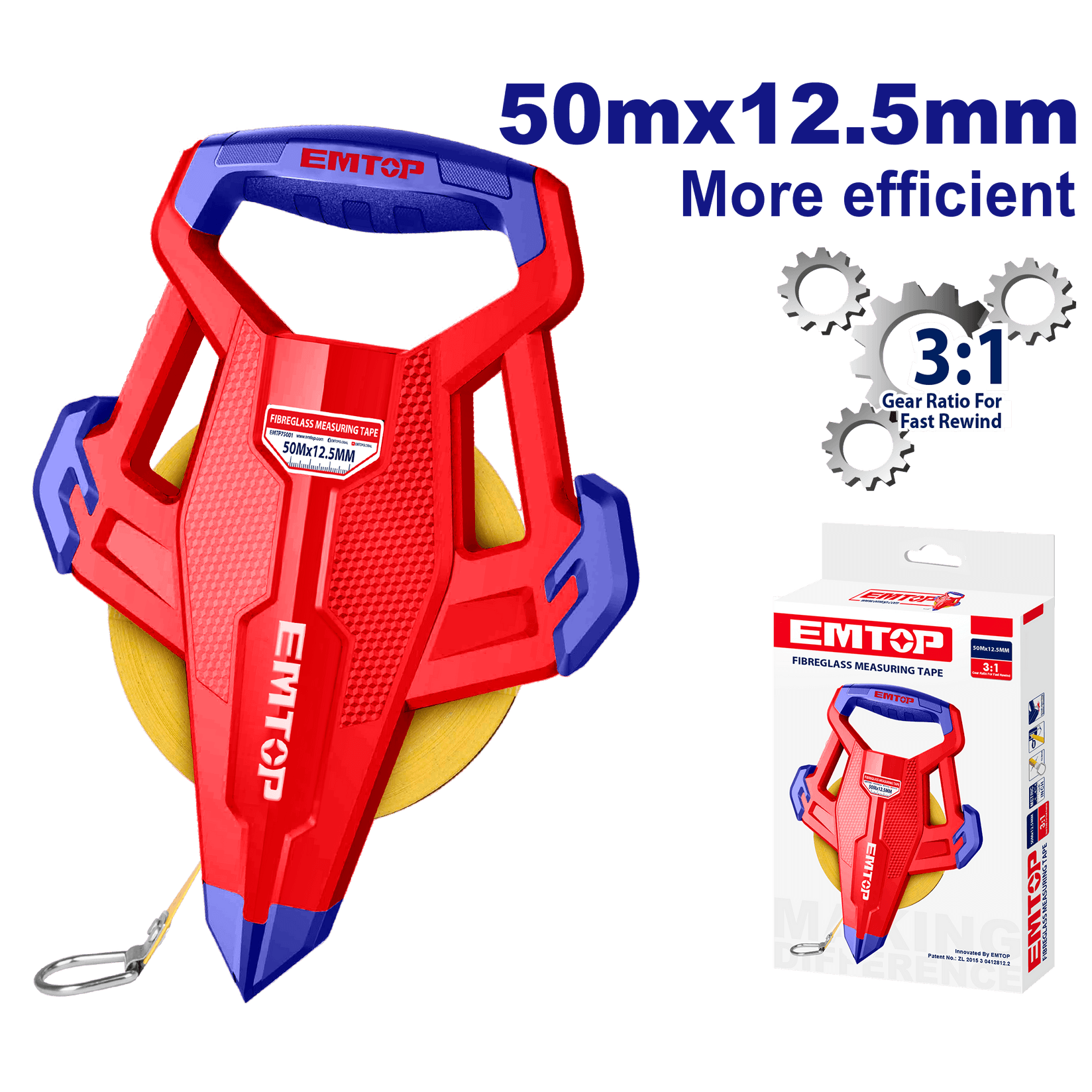 EM TOP Mjerna Traka 50M  S16258