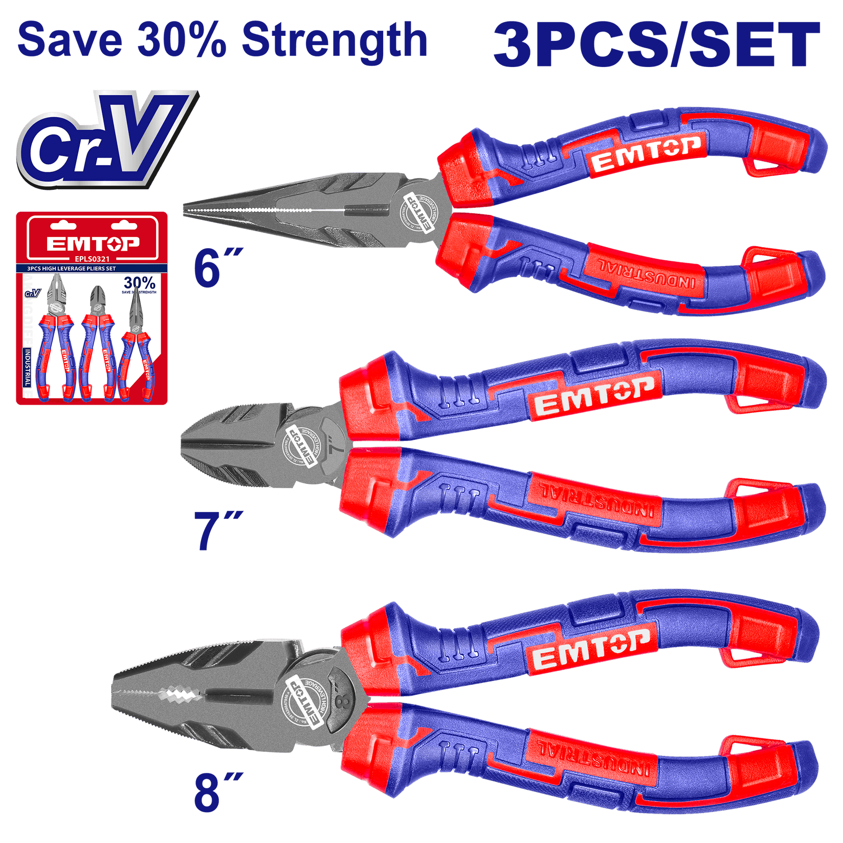 EM TOP Set Kliješta S16380