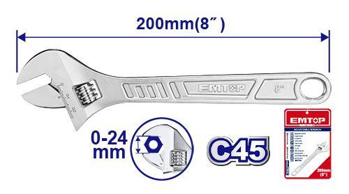 EM TOP Francuski Ključ   S16328