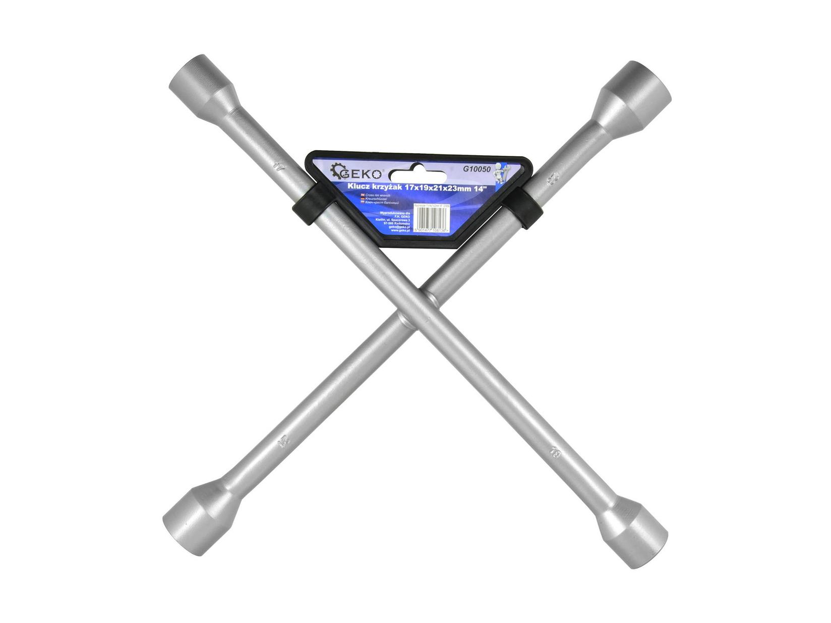 GEKO Ključ 17X19X21X22 S17303