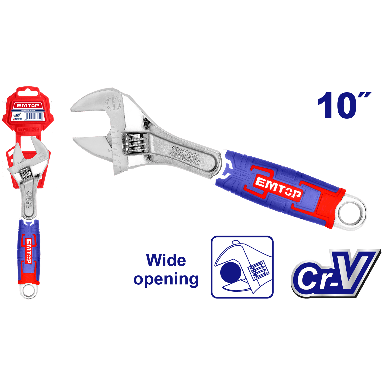EM TOP Francuski Ključ 250 Mm  S16329