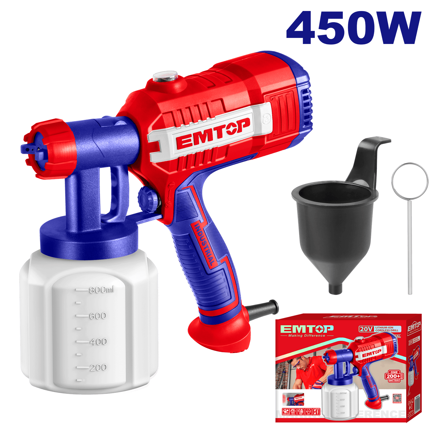 EM TOP Pištolj Za Prskanje S16469