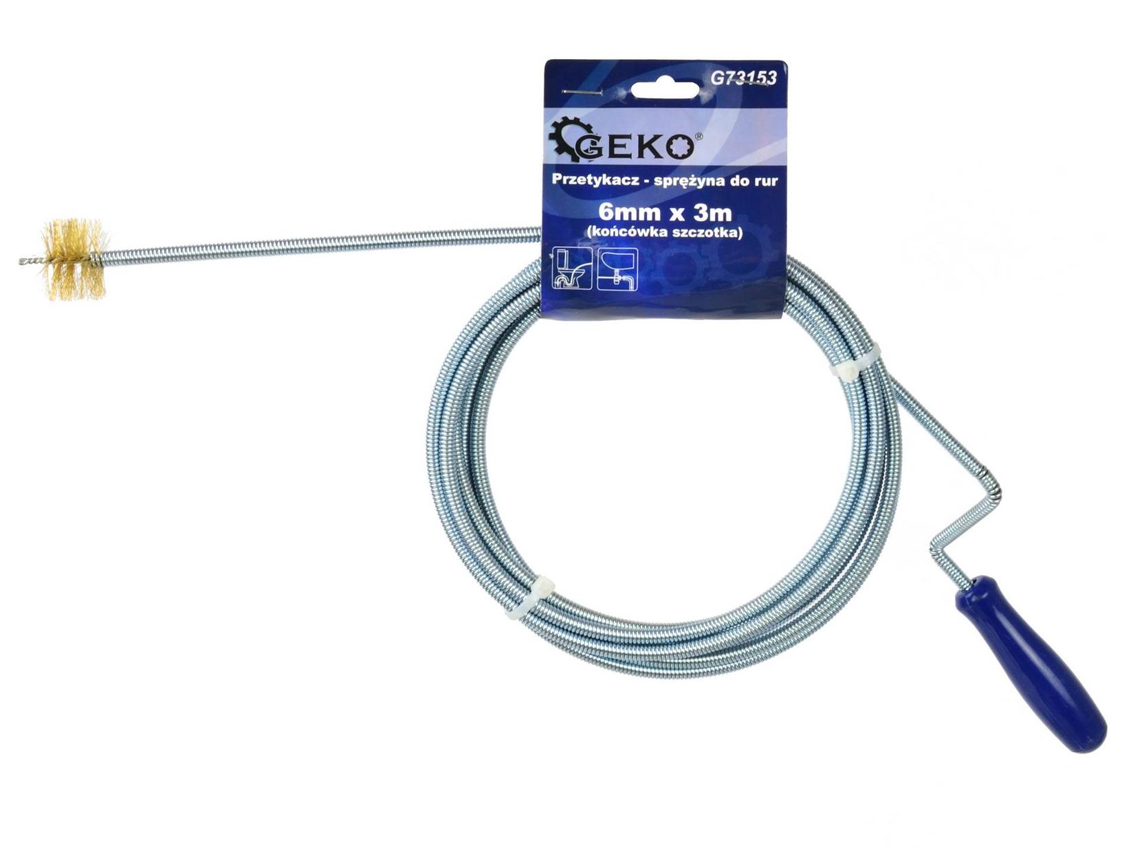 GEKO Sajla Za Cjevovod 6Mm/3M Sa Četkom S17241