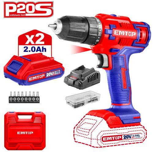 EM TOP Aku Bušilica 2Ah  S16419