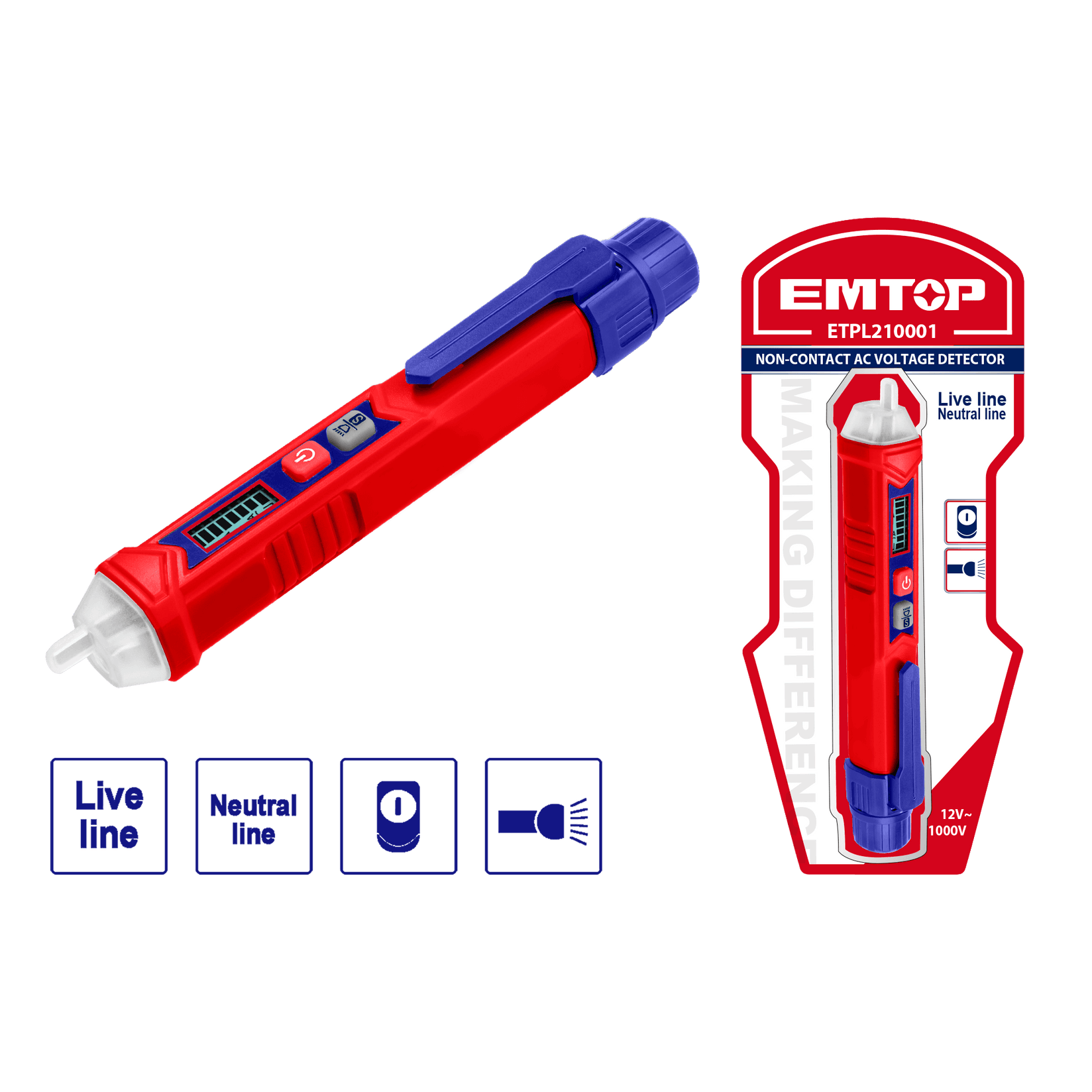 EM TOP Beskontaktni Detektor  S16471