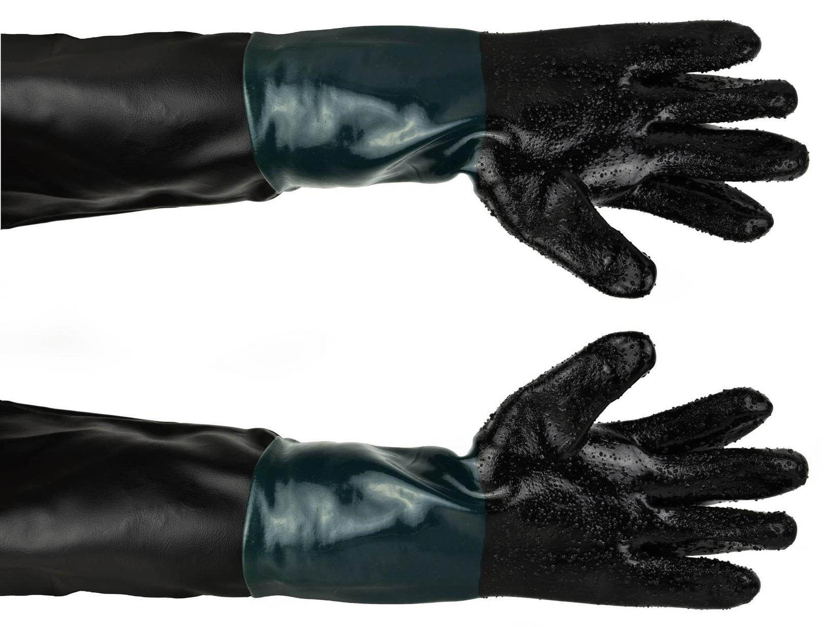 GEKO Rukavice Gumene Za Pjeskarenje S17357