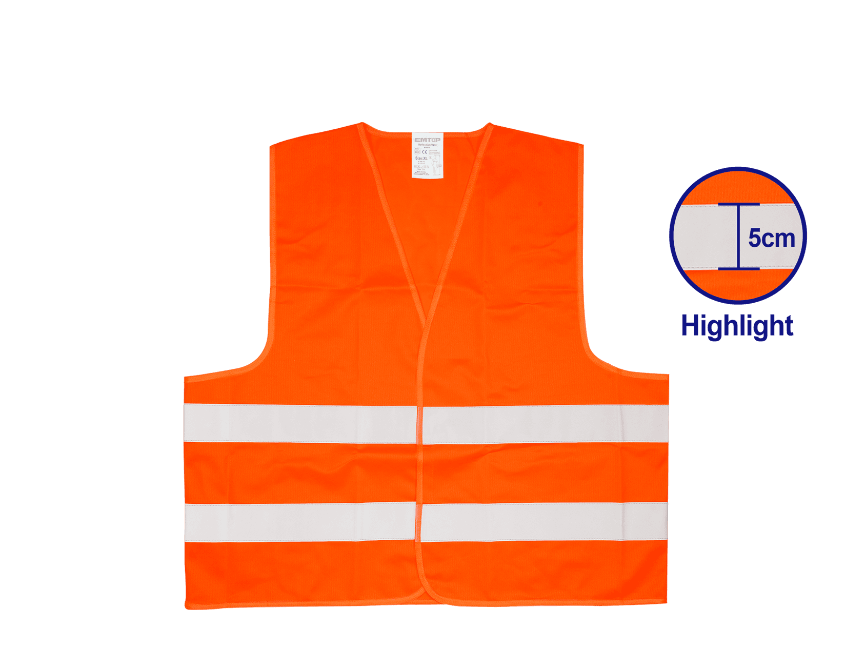 EM TOP Fluorescentni Prsluk S16342