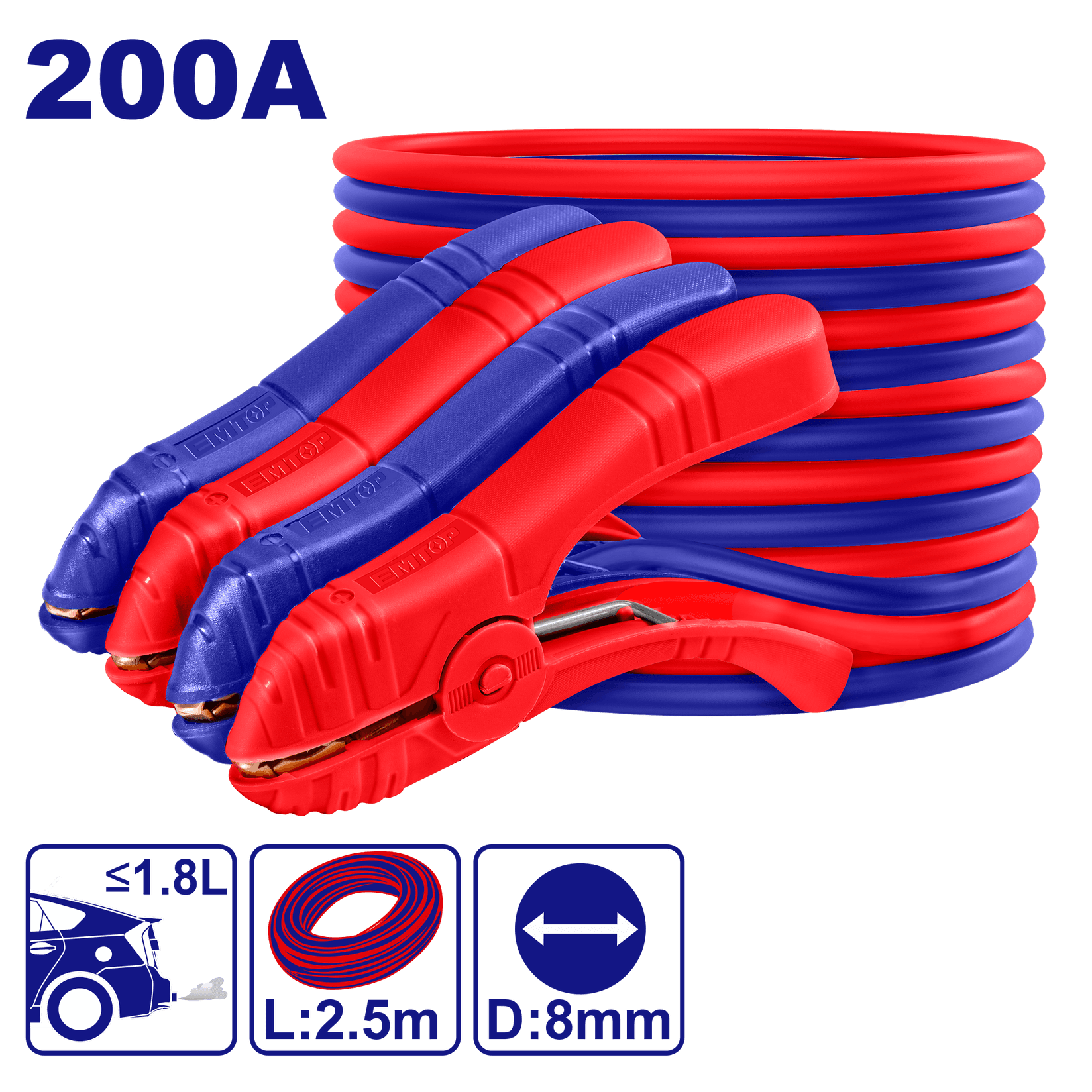 EM TOP Kablovi Za Prespajanje 200A  S16331