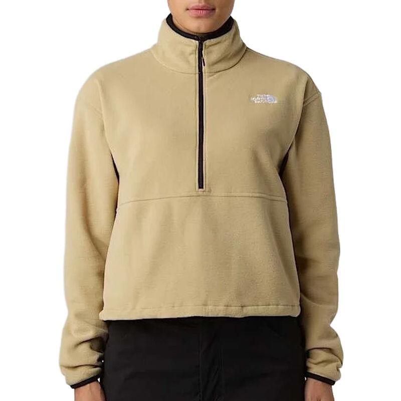 The North Face Ženski duks Glacier Fleece 1/2 Zip Short, Bež