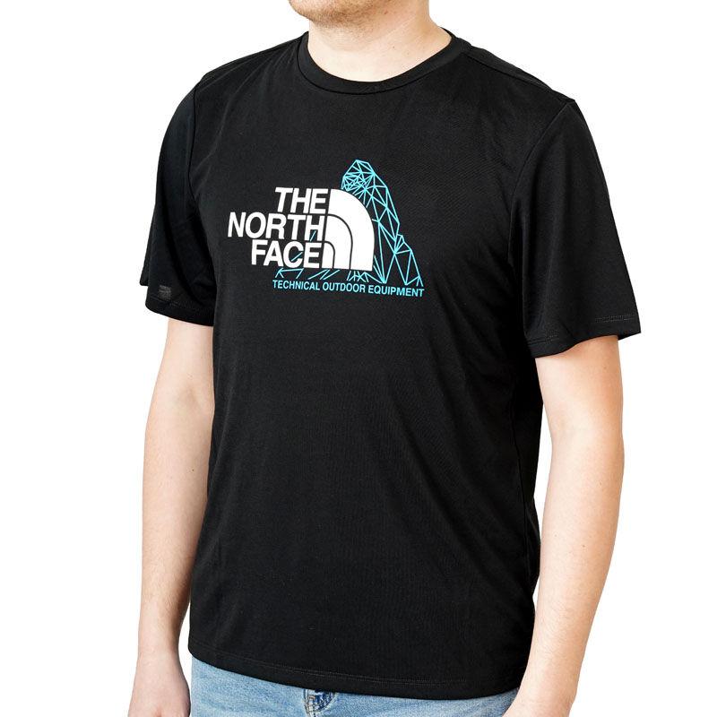 The North Face Muška majica kratkih rukava Mountain Foundation Ss Tee, Crna