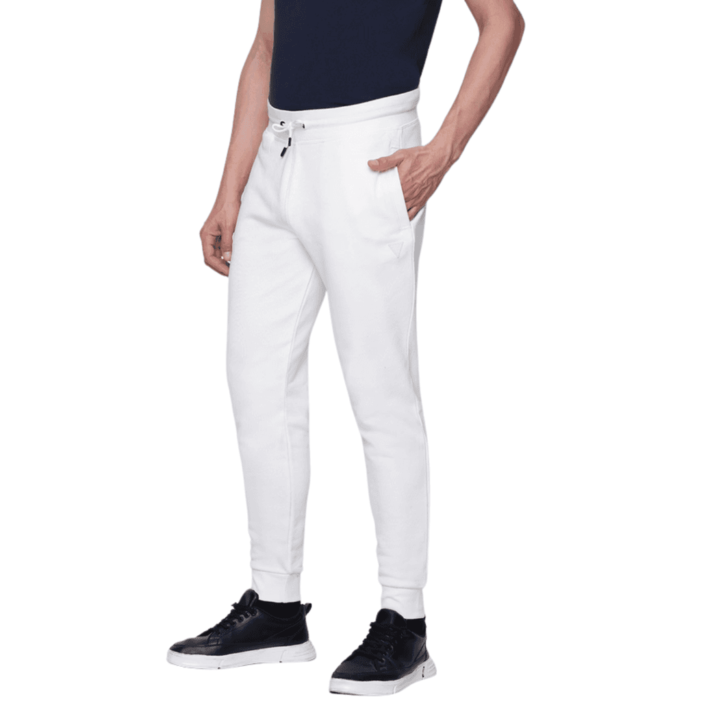 Guess Muške pantalone Aldwin Long, Bijele