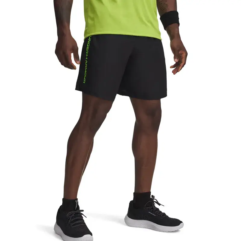 Under Armour Muški šorc Ua Tech Woven Wordmark, Crni