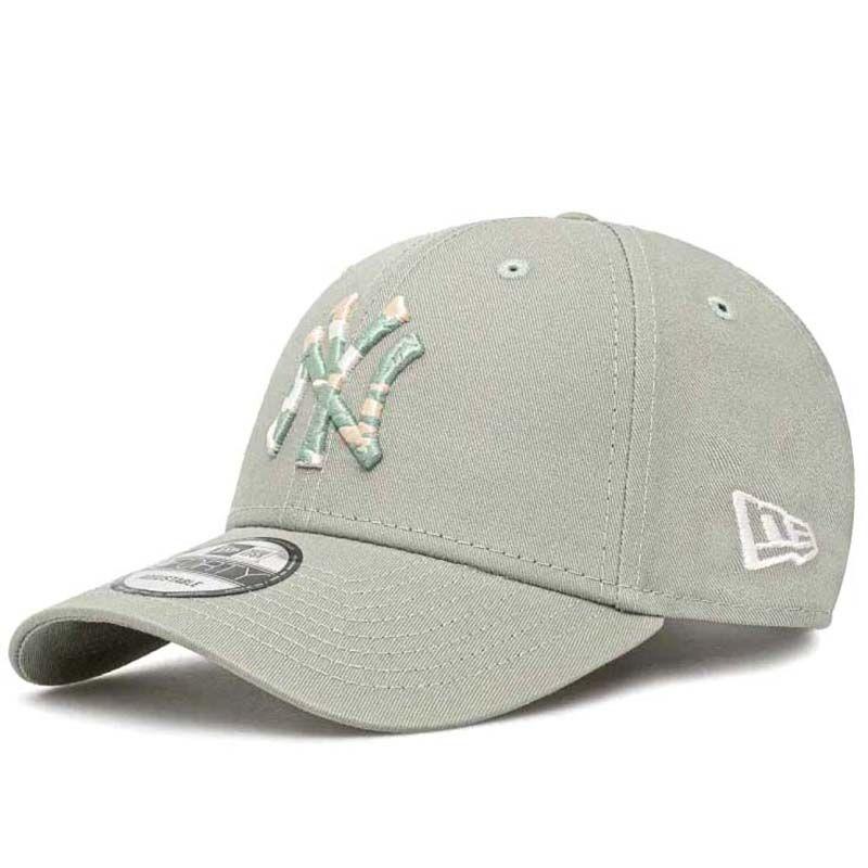 New Era ženska kapa Camo Infill 9Forty, siva