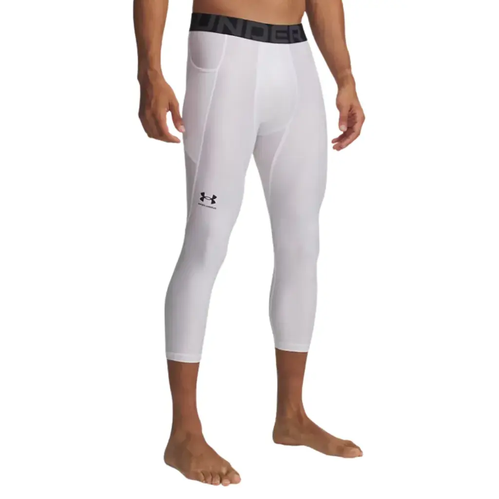 Under Armour Muške helanke Ua Hg Armour 3/4, Bijele
