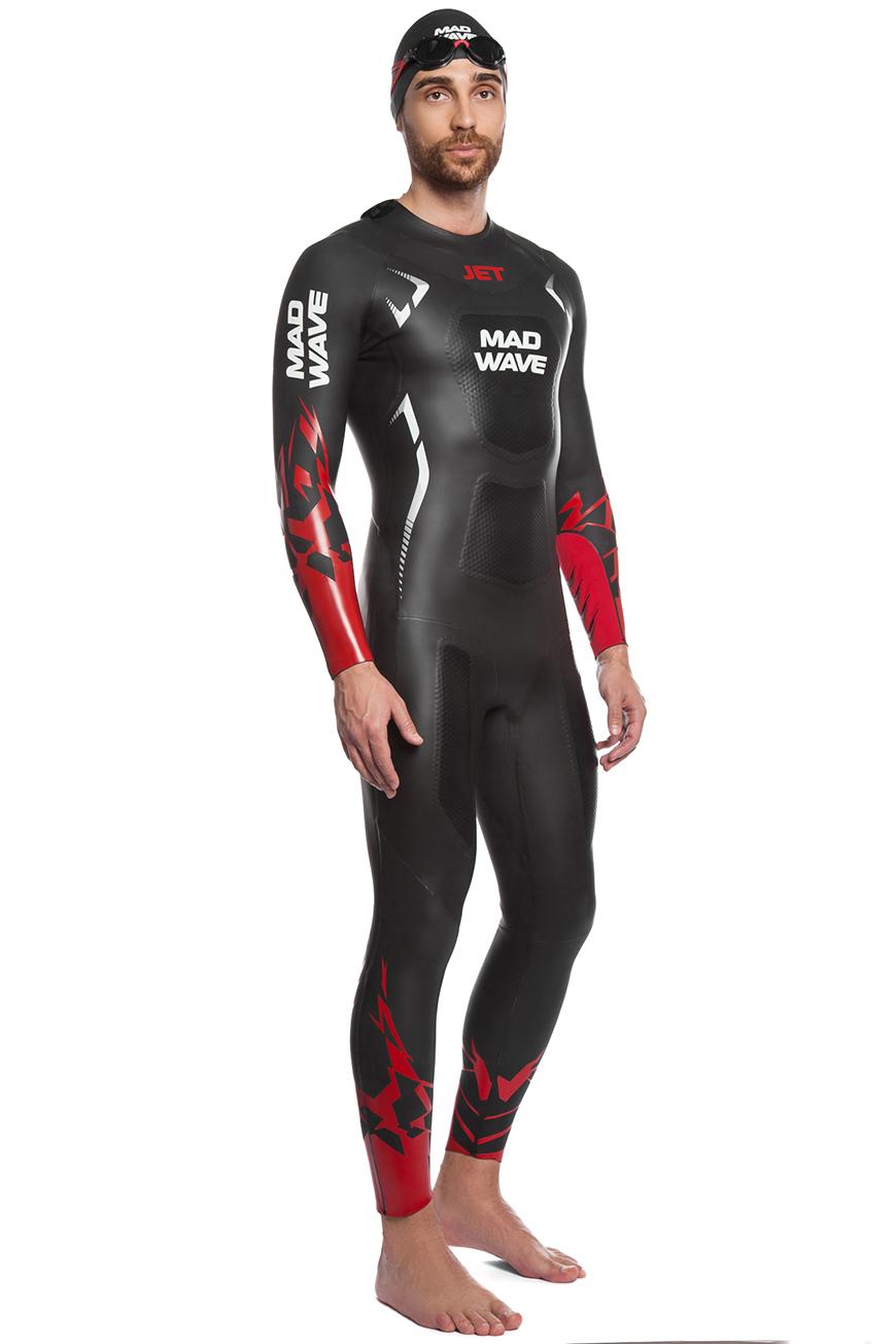 Muško neoprensko odijelo Jet - black (M)