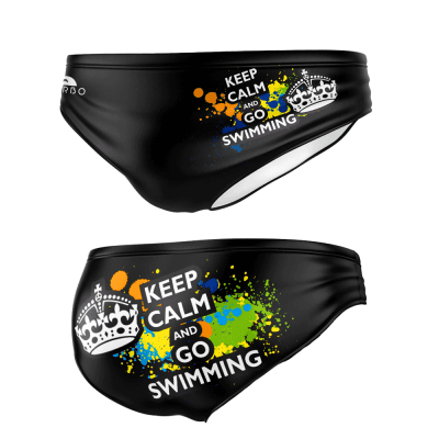 Turbo Muški kupaći kostim Keep & Goop 1 crni - 2XL