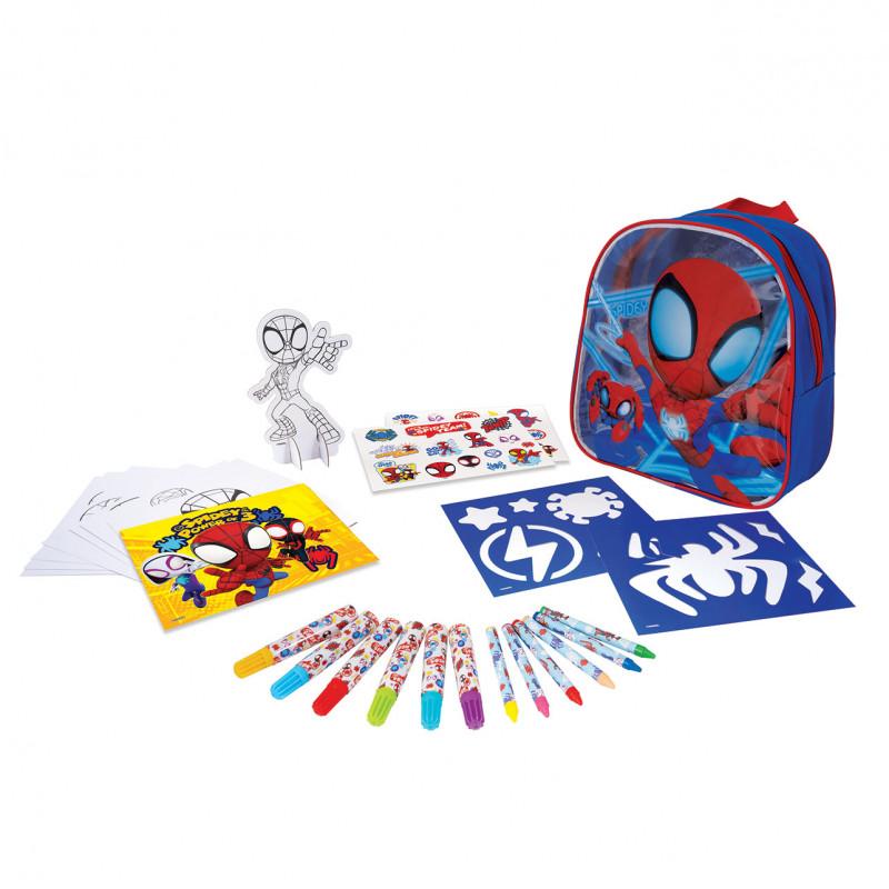 Set za crtanje u ruksaku Spidey
