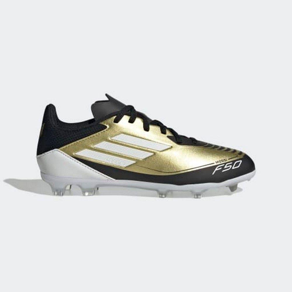 Adidas kopačke za dječake f50 league fg/mg BPG, zlatno-crne