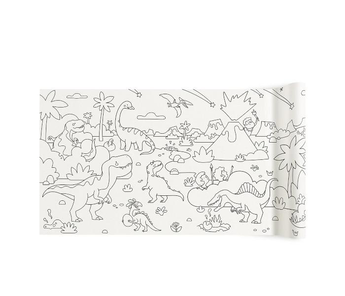 Ljepljiva rolna za bojanje- nevjerovatni dinosaurus